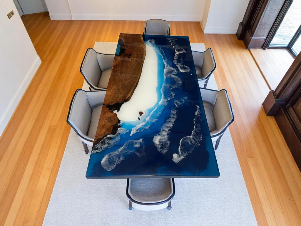 Epoxy Resin Conference Room Table